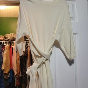 Ted Baker London Cream Midi Dress